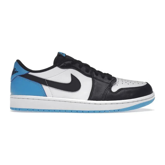 Jordan 1 Retro Low OG Black Dark Powder Blue